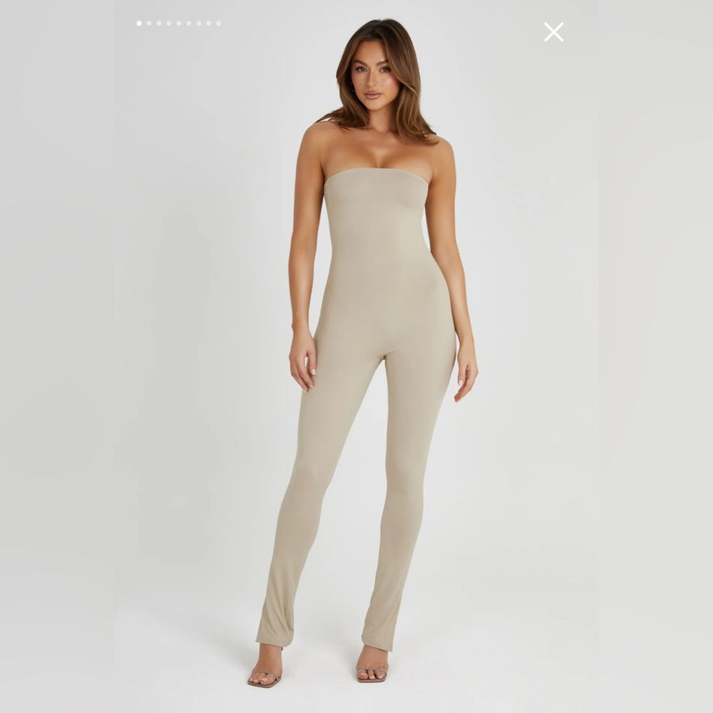 MESHKI Strapless Jumpsuit